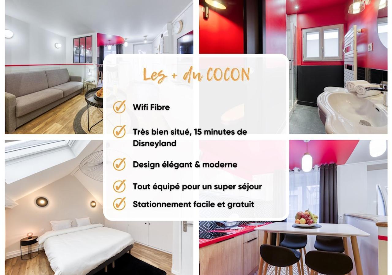 Le Cocon- Confort & Cosy A Proximite De Disneyland Chessy  Eksteriør bilde